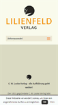 Mobile Screenshot of lilienfeld-verlag.de